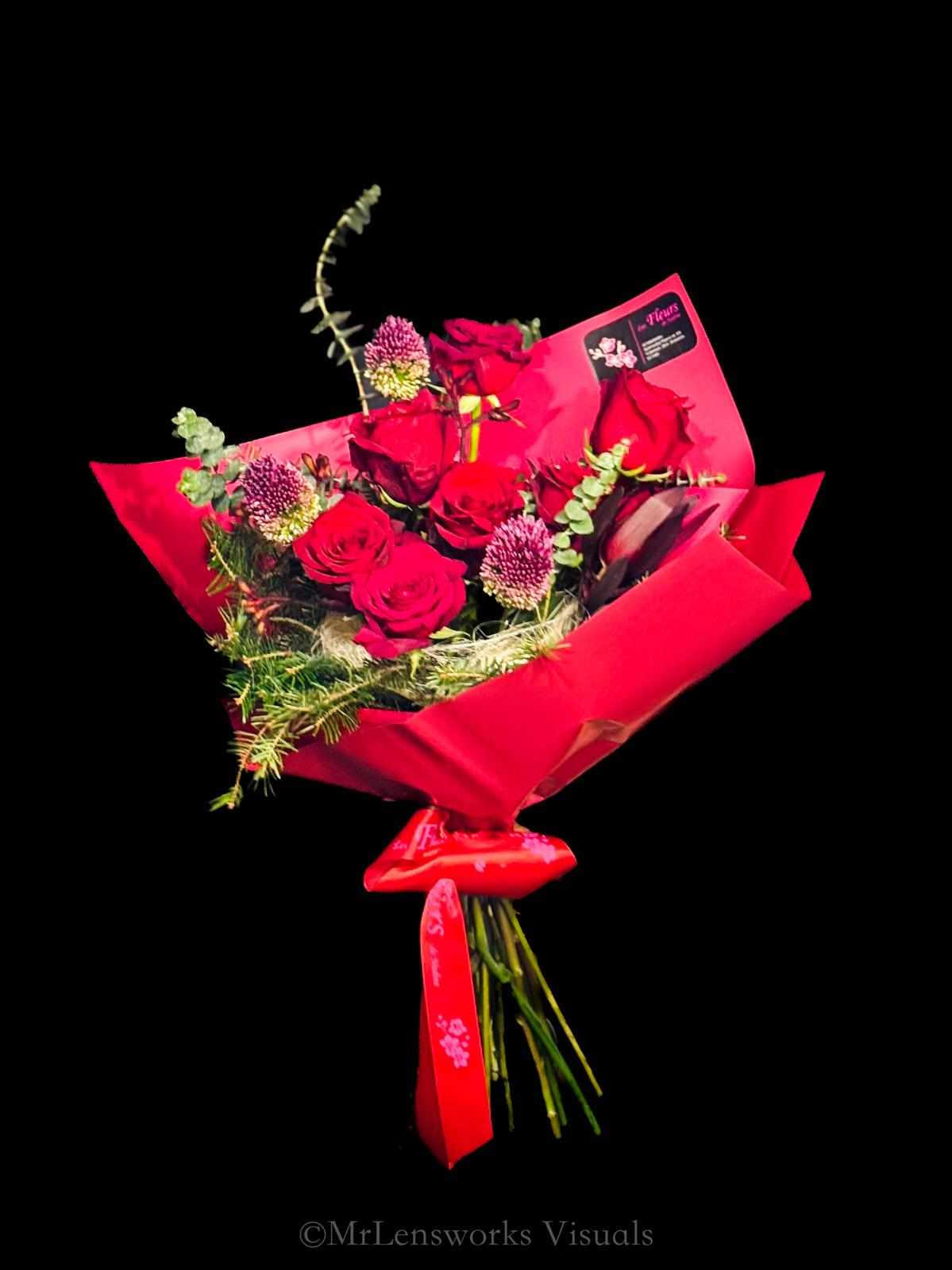 Buchet de trandafiri roșii
